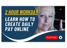 ARE YOU A MOM AND WANT TO LEARN HOW TO EARN AN INCOME WORKING 2 HOURS A DAY FROM HOME