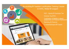 GST Certification Course in Delhi, GST e-filing, GST Return, 100% Job Placement, Free SAP 