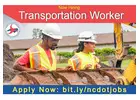 Transportation Worker I - 3+ Hires!