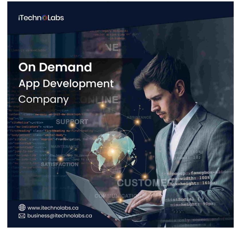 Boost Your Business with iTechnolabs’ On-Demand App Solutions | iTechnolabs