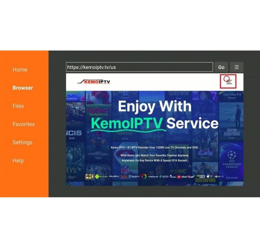 Kemo IPTV – Over 25,000 Live Channels for $12/Month