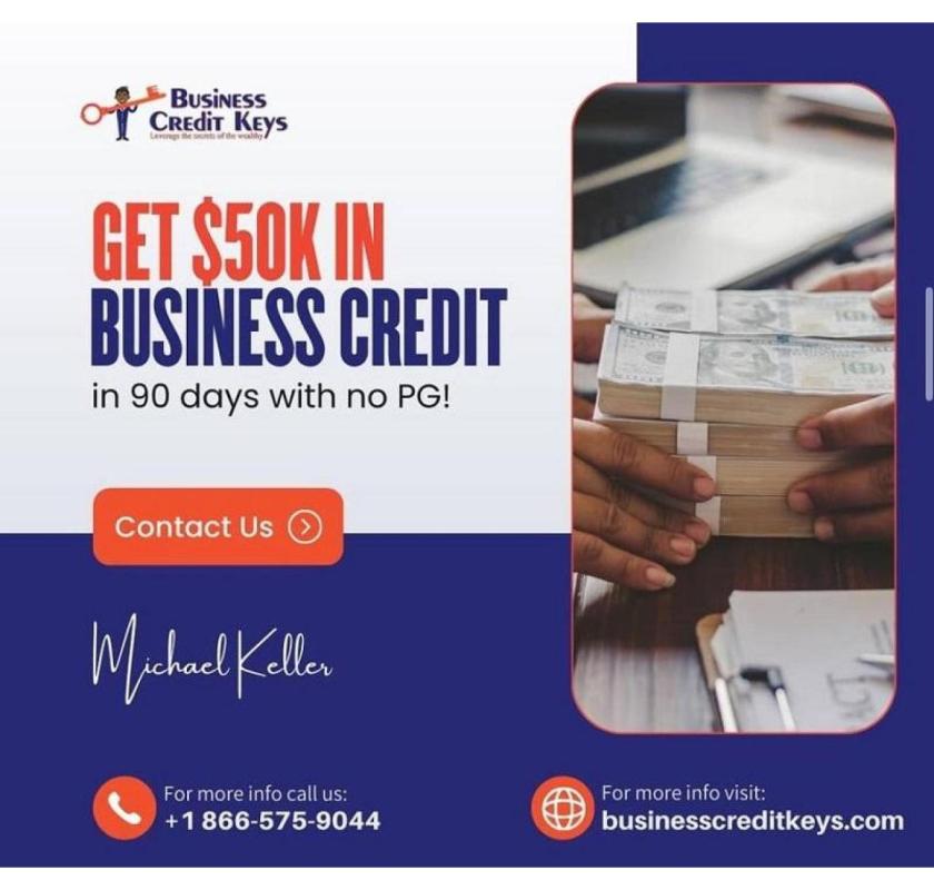 Get $50K in Business Credit in 90 Days—No SSN, No Revenue Needed! 