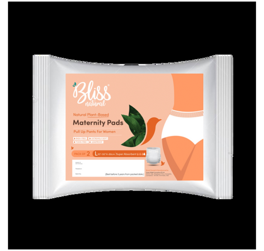 Long-Lasting Protection Up to 8 Hours - Buy Organic Maternity Pads Now!