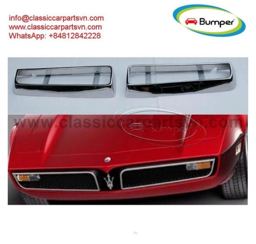 Maserati Bora (1971-1978) grille