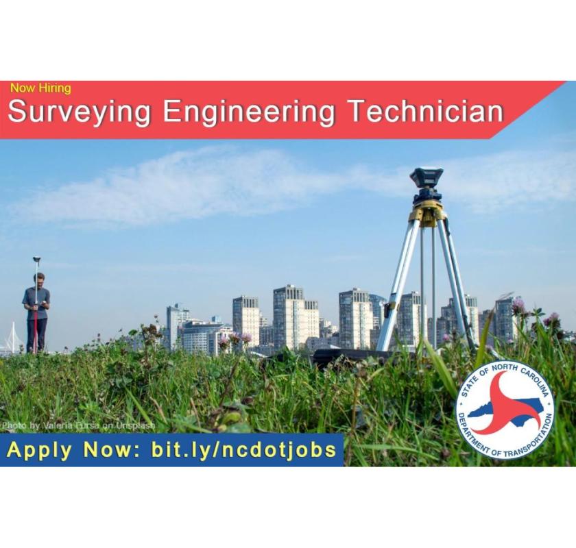 Survey Engineering Technician - Entry Level!