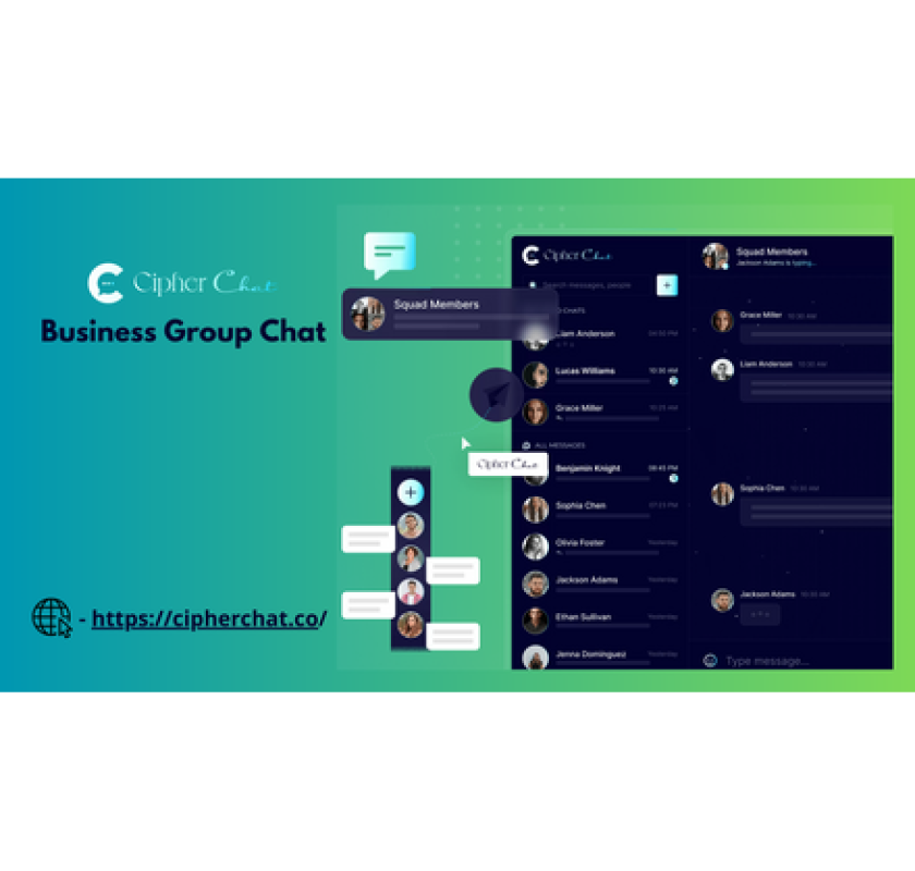 Secure Business Group Chat | CIPHER Chat – Real-Time Team Collaboration