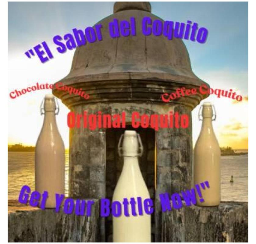 Authentic Homemade Coquito - Puerto Rican Coconut Rum Holiday Drink | 750ml