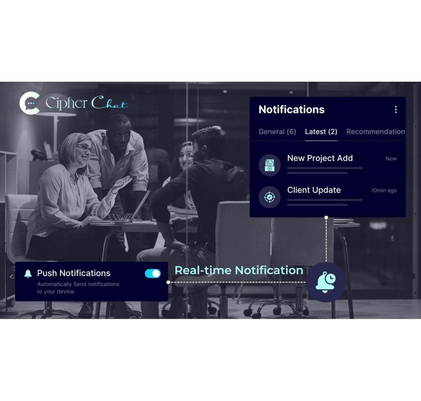 Boost Team Efficiency with Real-Time Notifications | CIPHER Chat