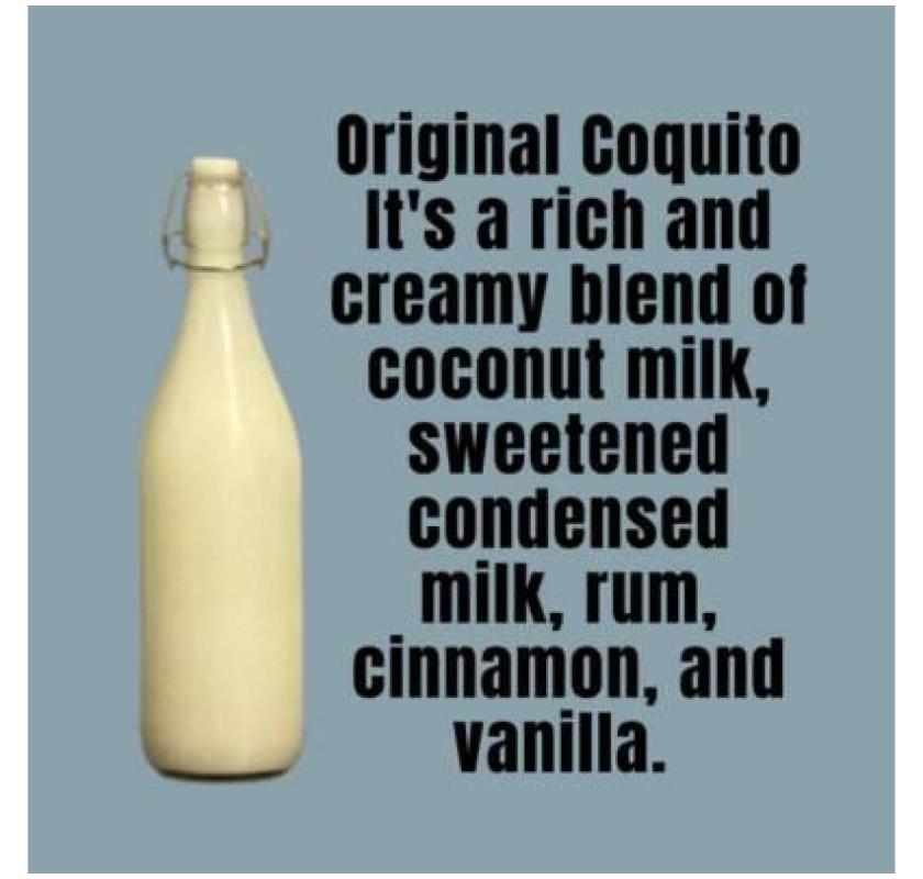 Premium Coquito - Homemade Puerto Rican Coconut Eggnog | Limited Edition