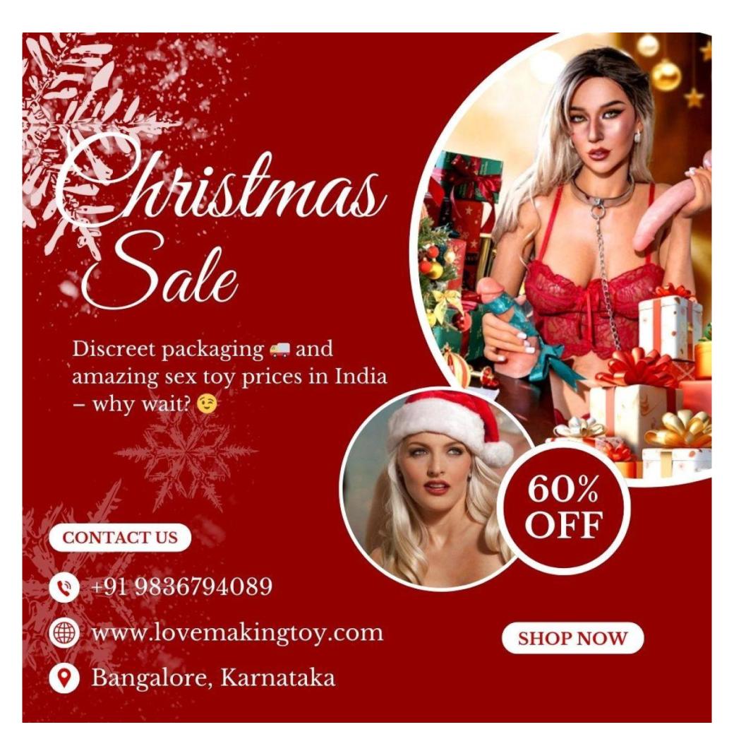 Grab Christmas Deals Upto 60% Off on Sex Toys in India Call 9836794089