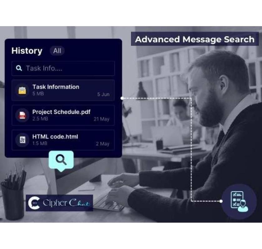 Advanced Message Search for Instant Access to Critical Information | CIPHER Chat