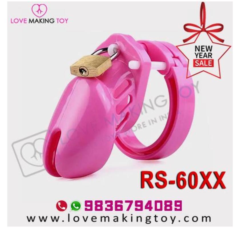 Buy Pretty Pink Male Chastity Cage Online Call 9836794089