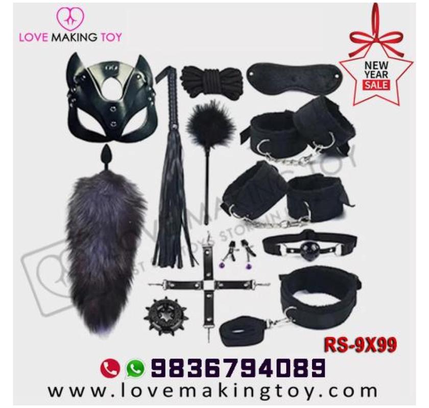 Explore Intimacy with 13 Pieces Bondage Kit Set Call 9836794089