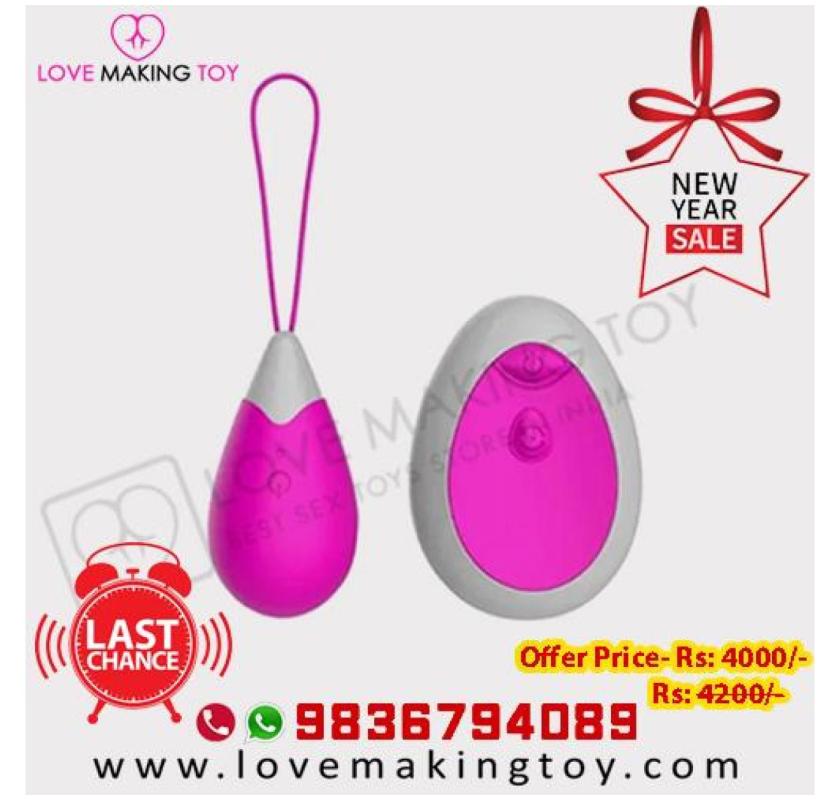 Pink Remote Vibrating Egg Vibrator Sale Call 9836794089