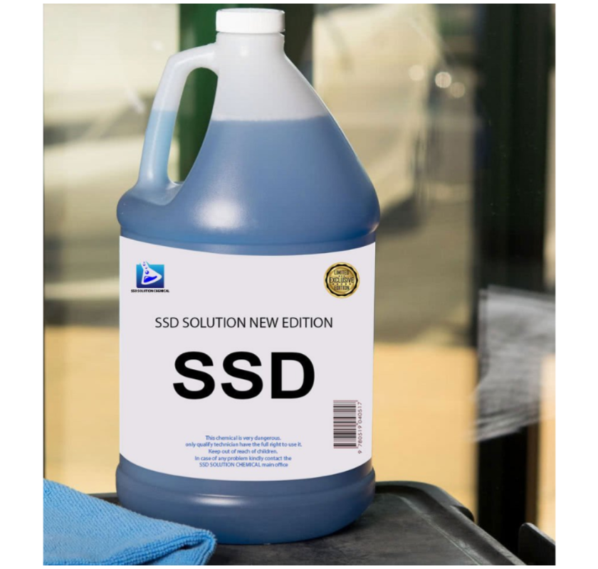 Premium universal SSD chemical solution and activating powder for cleaning black money