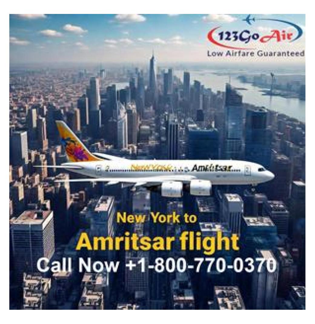 Cheap Flights To Amritsar From USA