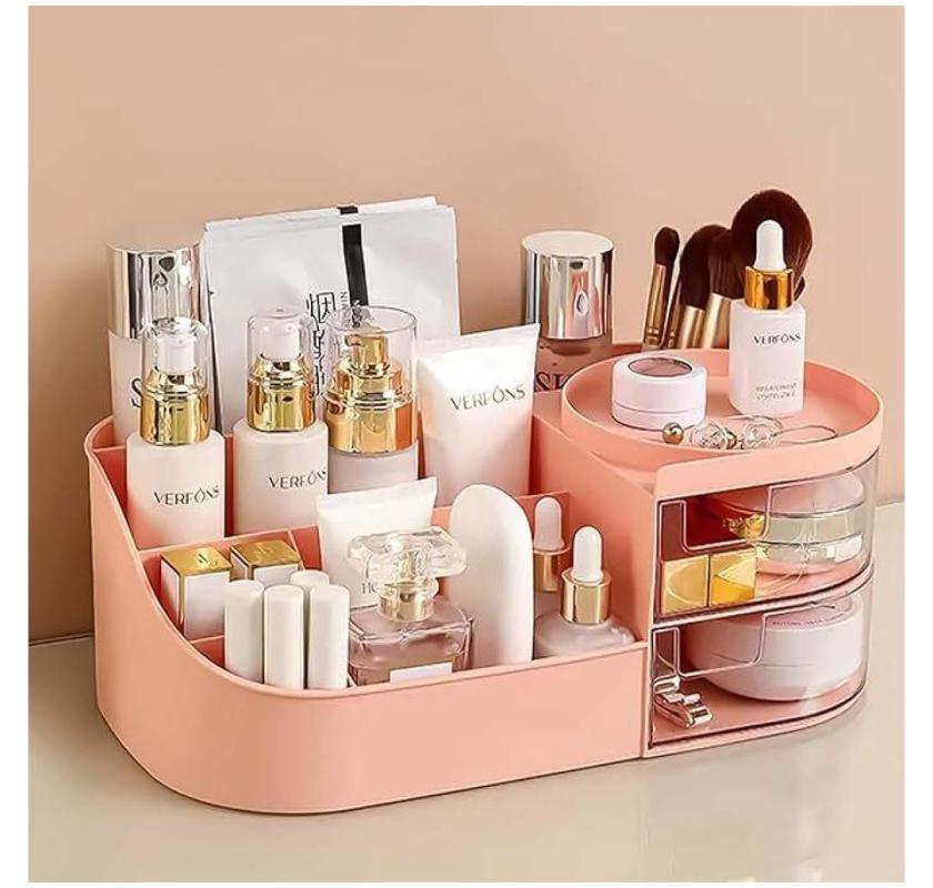 Aurora Makeup Organizer - Stylish & Functional Storage - HOK Makeup