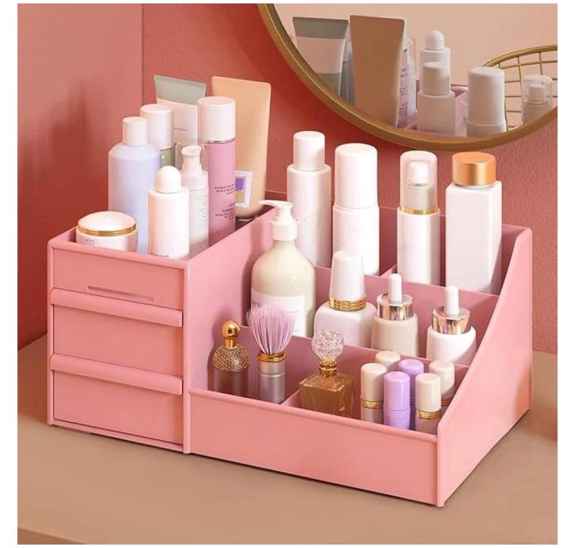 Buy Glamora Makeup Organizer - Elegant & Practical Storage - HOK Makeup