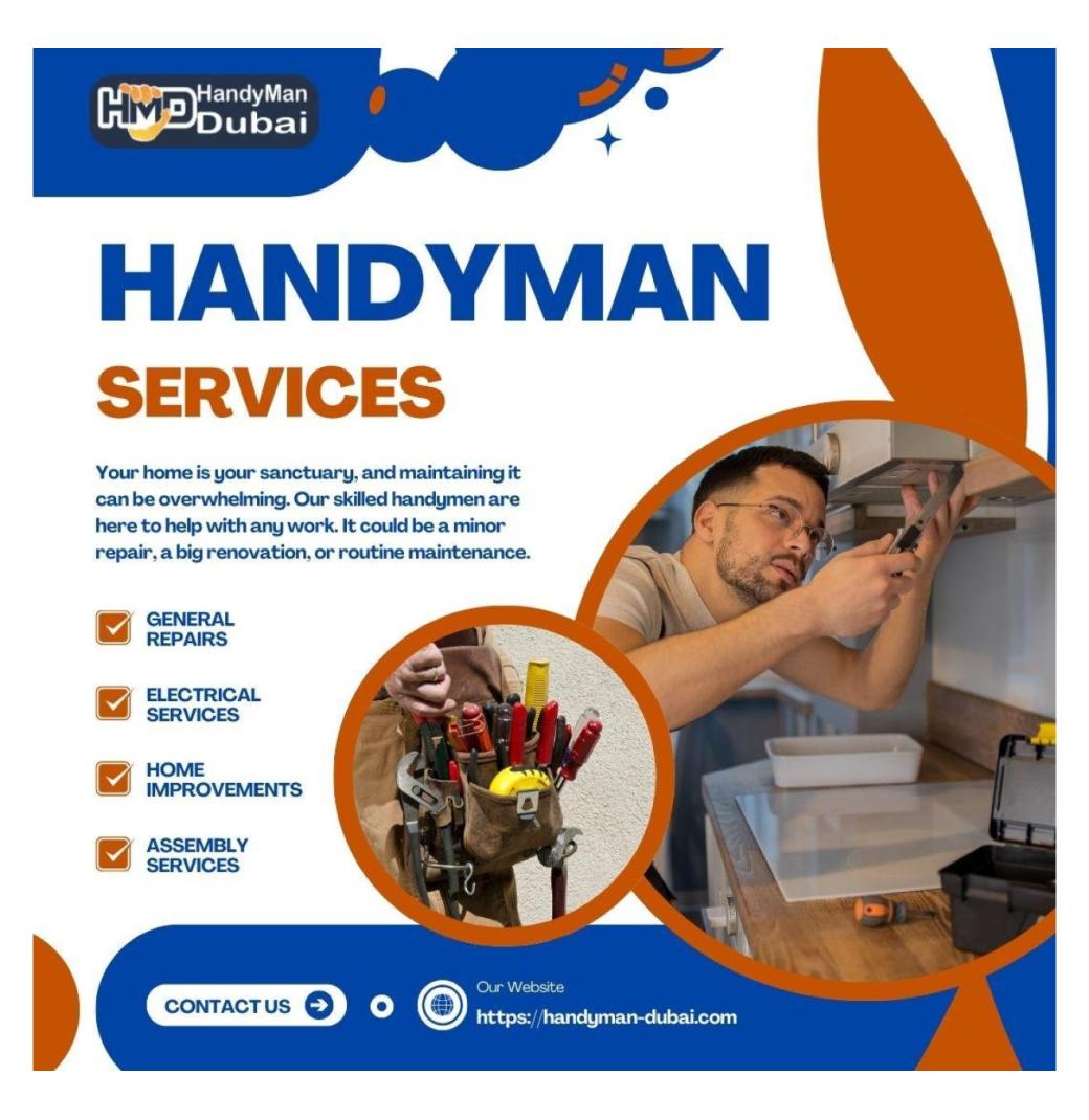 Best Handyman Services in Dubai Media City | 045490505