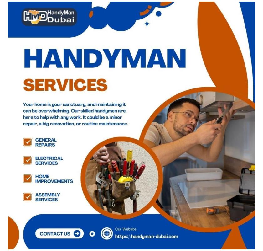 Best Handyman Services in Dubai Media City | 045490505