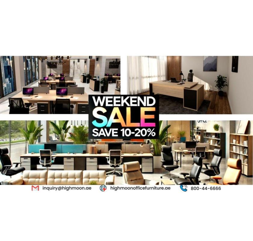 Office Furniture Weekend Sale – Huge Discounts Across GCC & Africa! 