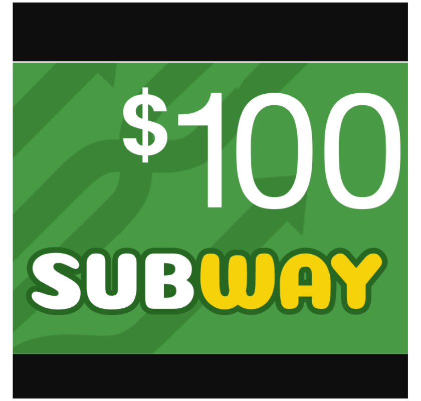 $100 Subway Gift Card? Yes, Please! Treat Yourself to a Month of Deliciousness.