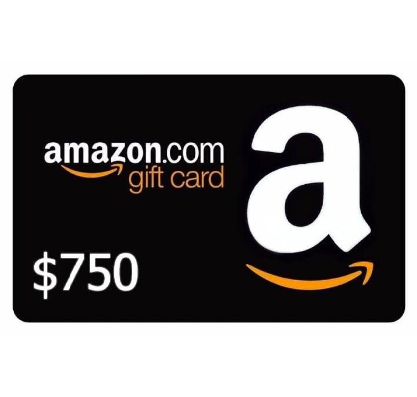 Free $750 Amazon Gift Card!