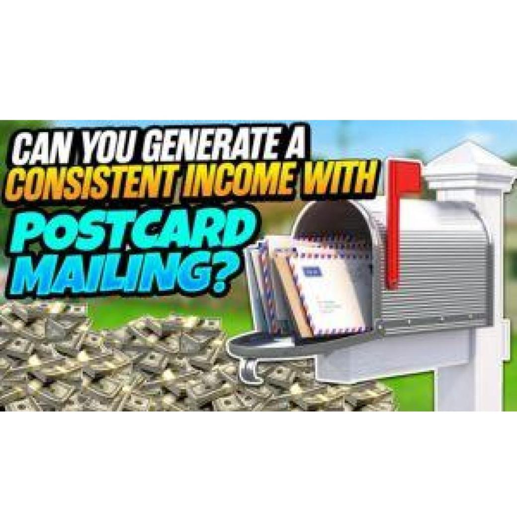 ✅Work From Home, Get Paid Weekly: Easy Postcard Mailing Jobs!