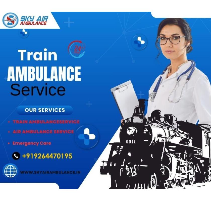 Sky Train Ambulance provides the best mode of transportation to patients in Guwahati