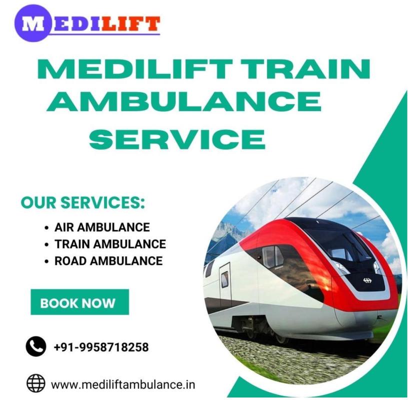 Medilift Train Ambulance has been serving Gorakhpur for years, our service ensures