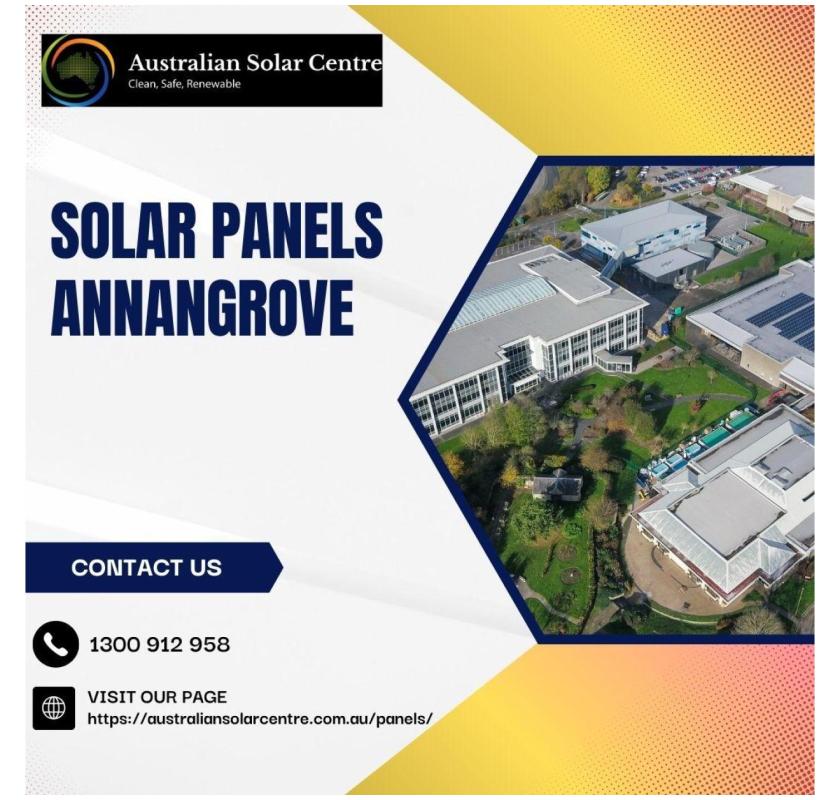 Solar Panels in Annangrove