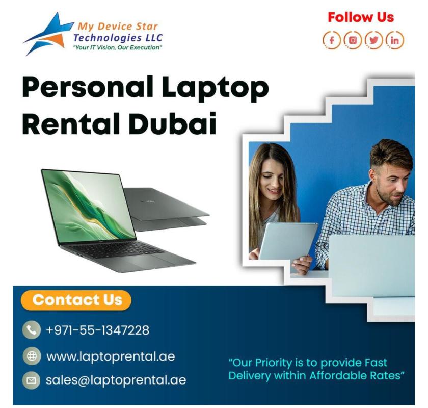 Where to Rent a Laptop for Personal Use in Dubai? 
