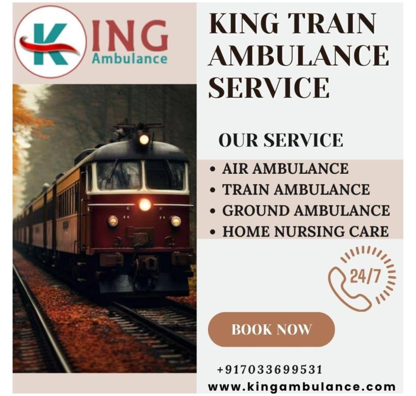 King Train Ambulance service in Lucknow – Swift and Safe Patient Transfer