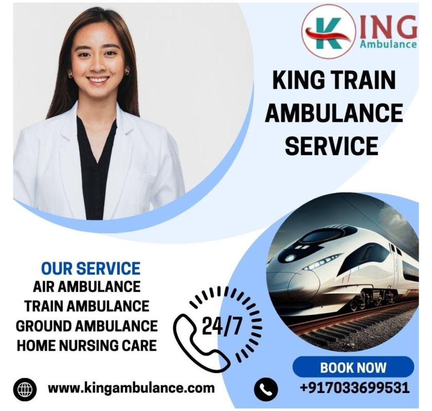 Reach Out to King Train Ambulance Service in Pune for Reliable Patient Transport