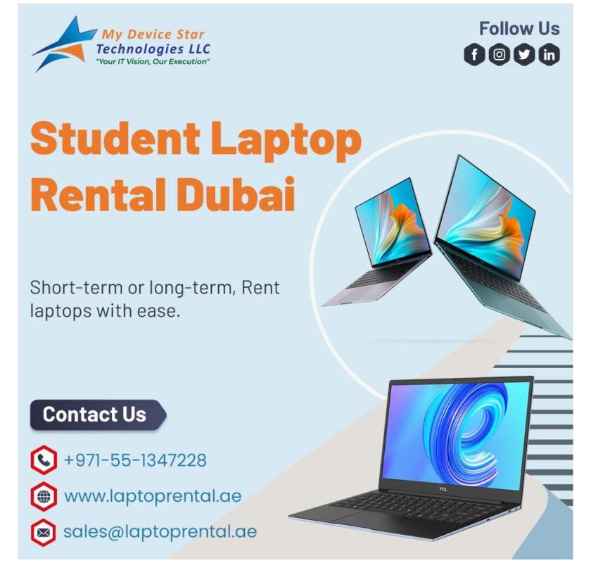 Can Students Rent Laptops in Dubai for Exams?