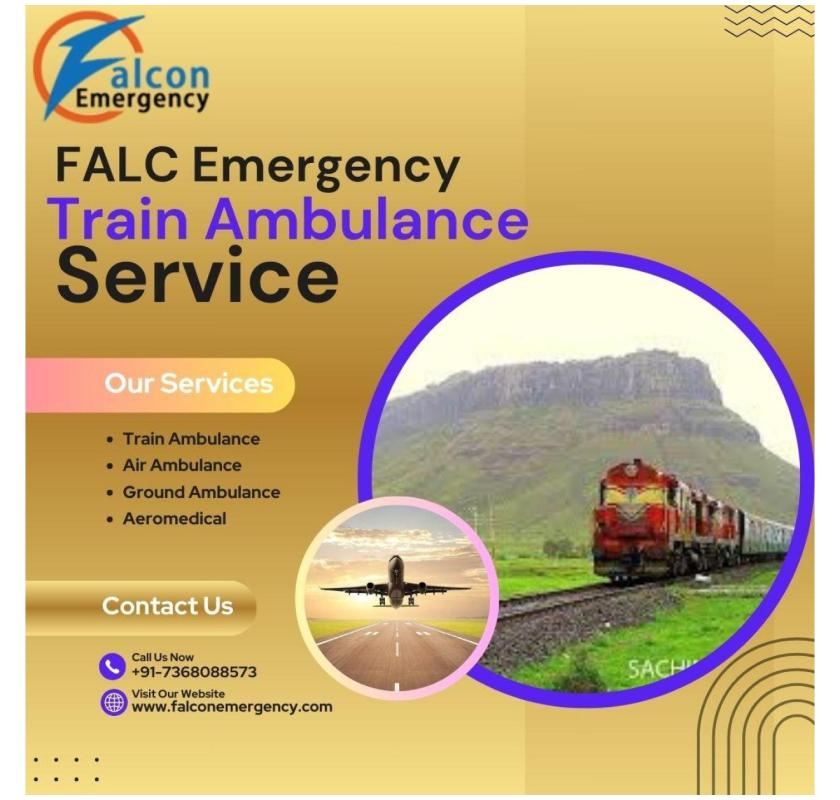 Falc Emergency Train Ambulance in Mumbai is the Best Choice for Medical Transfer