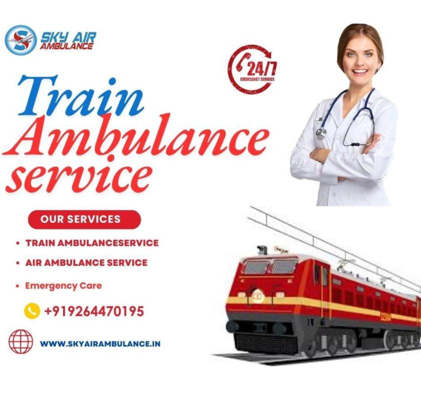 Move without any Delay with Sky Train Ambulance in Kolkata