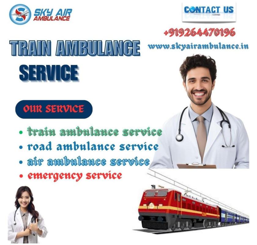 Sky Train Ambulance Service in Bangalore is Always Available to Help