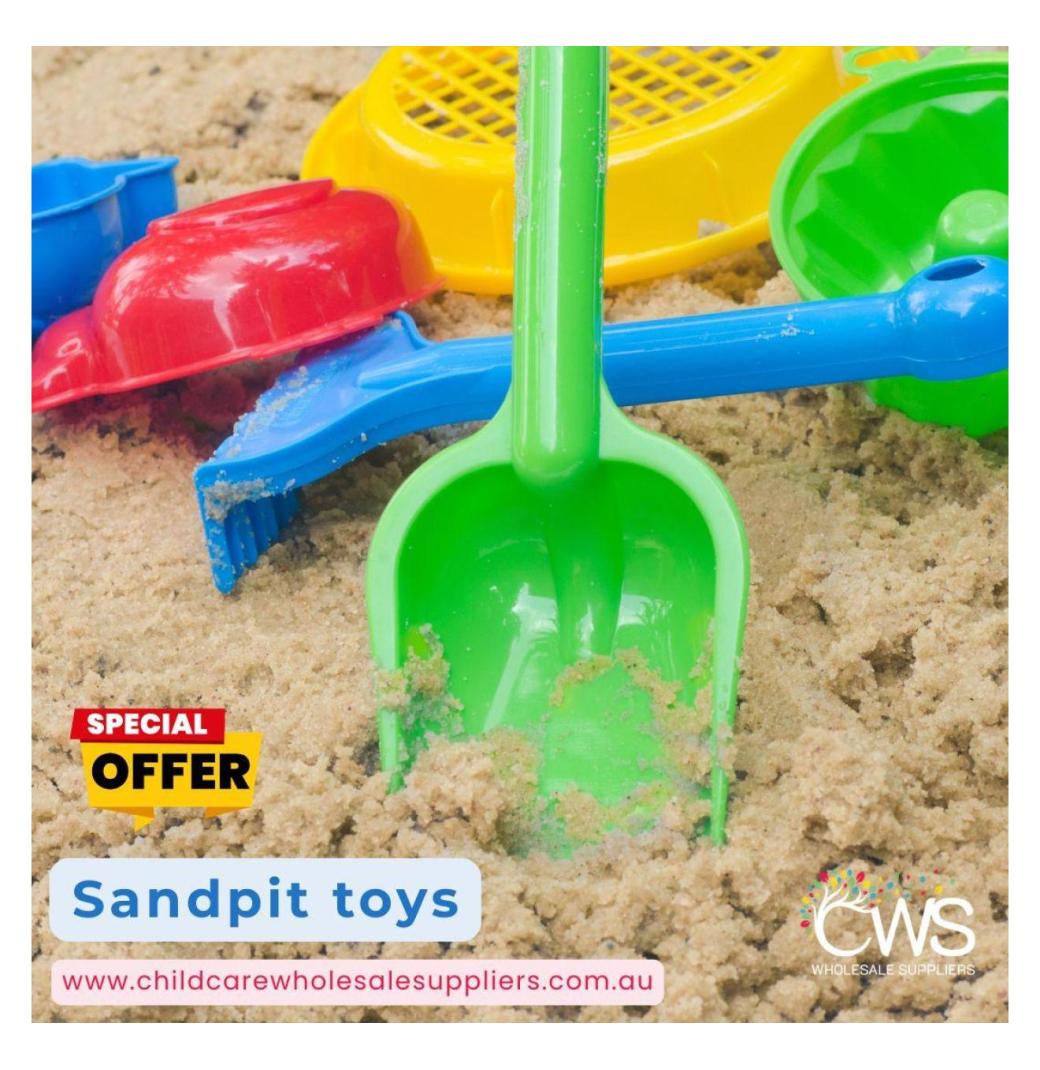 Sandpit Toys – Wholesale Prices for Childcare & Schools!