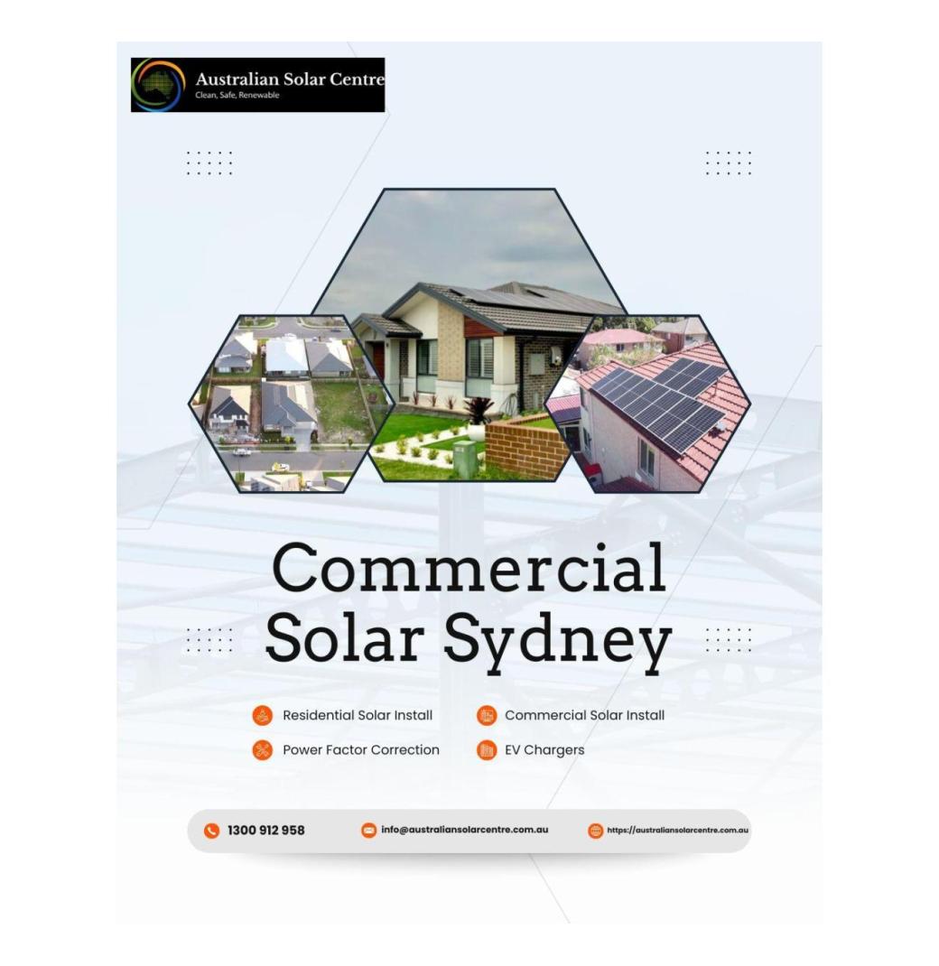 Commercial Solar Sydney