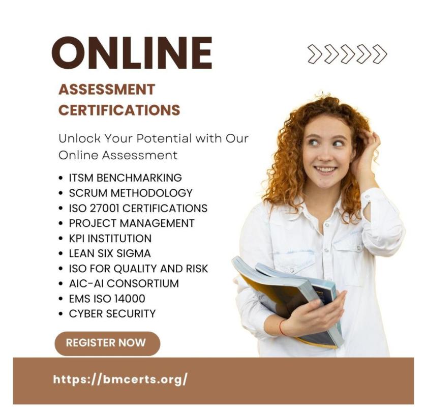 Bmc Certifications - ITSM certification in Saudi Arabia