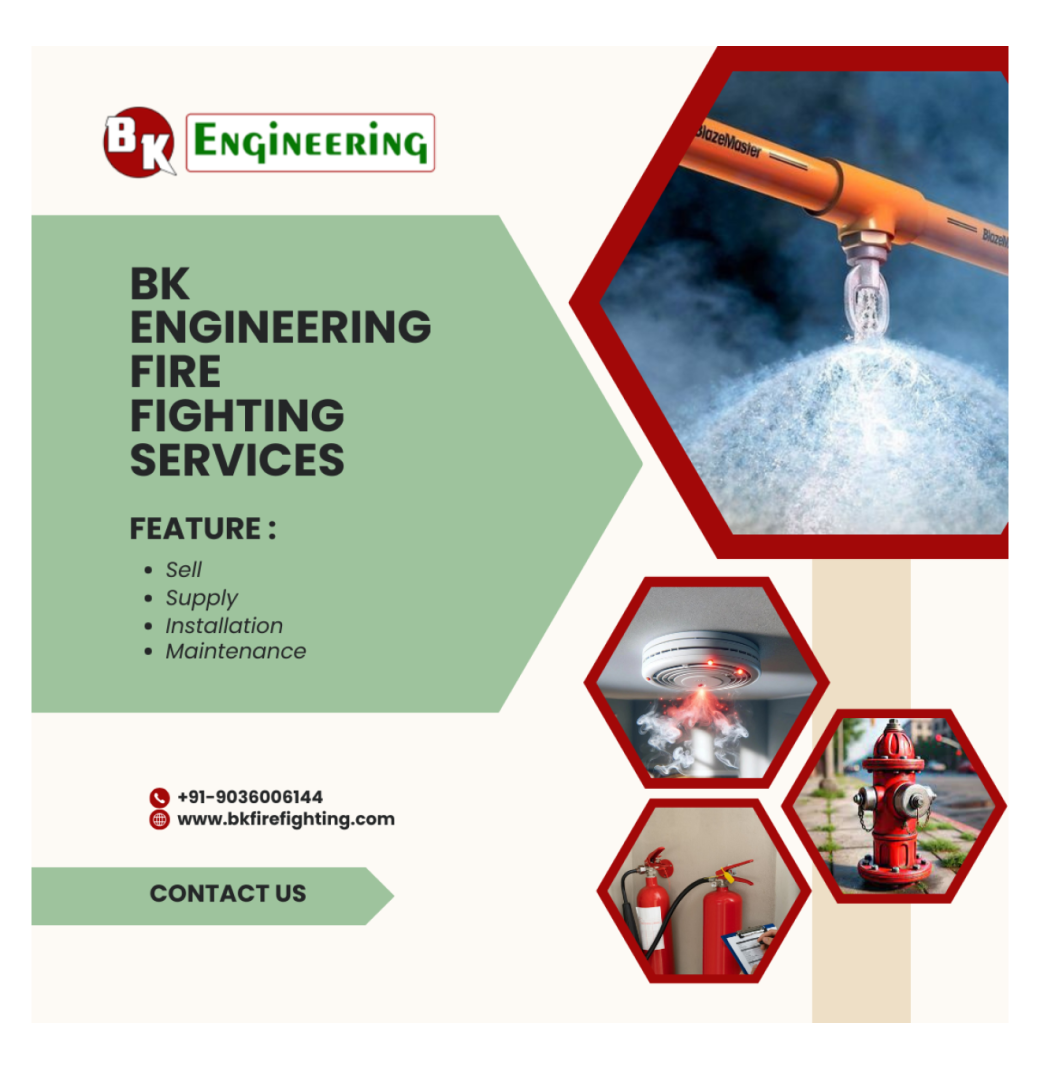 Expert Fire Fighting Services in Kanpur – BK Engineering