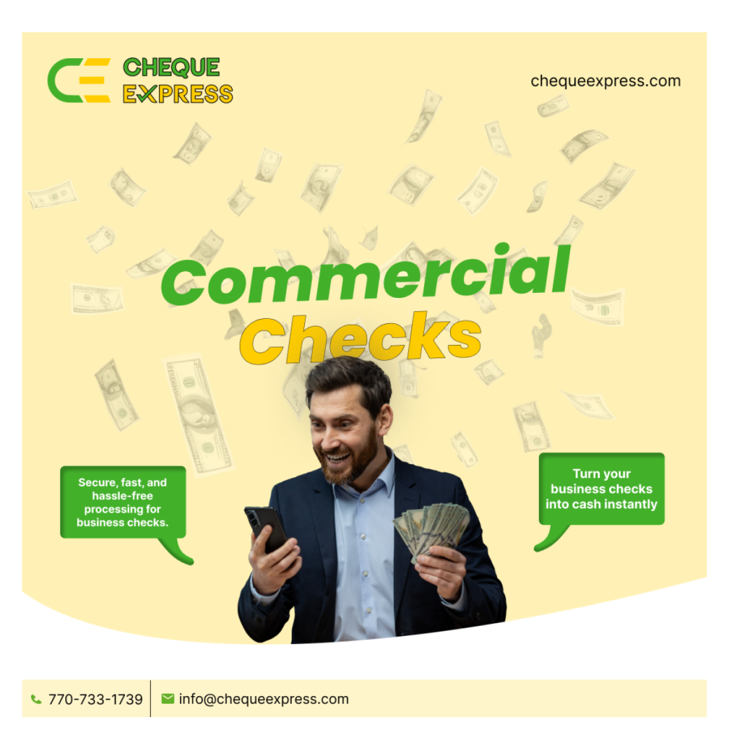 Commercial Check Cashing Services in Lawrenceville, GA