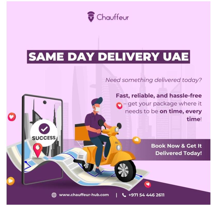 Same-Day Delivery in UAE – Fast, Reliable & Hassle-Free