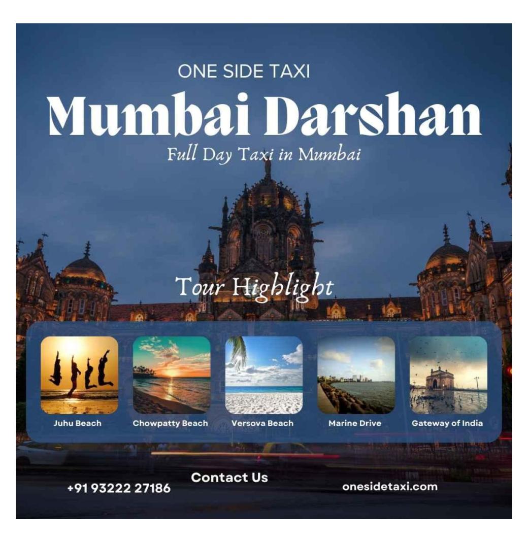 One Side Taxi - Oneway and Corporate Taxi in Mumbai