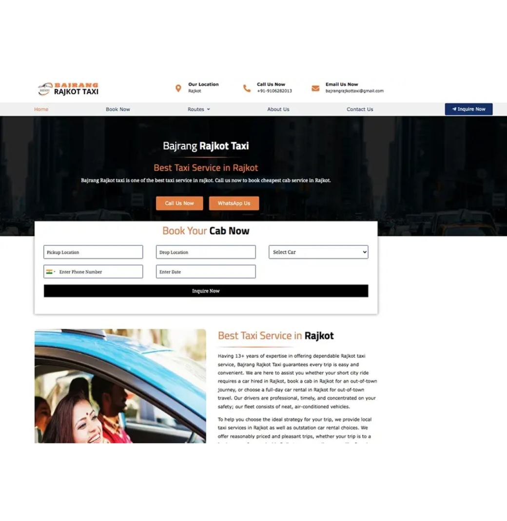 Bajrang Rajkot Taxi