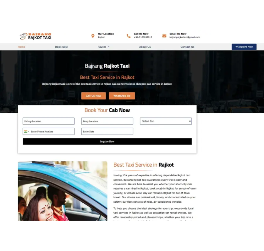 Bajrang Rajkot Taxi