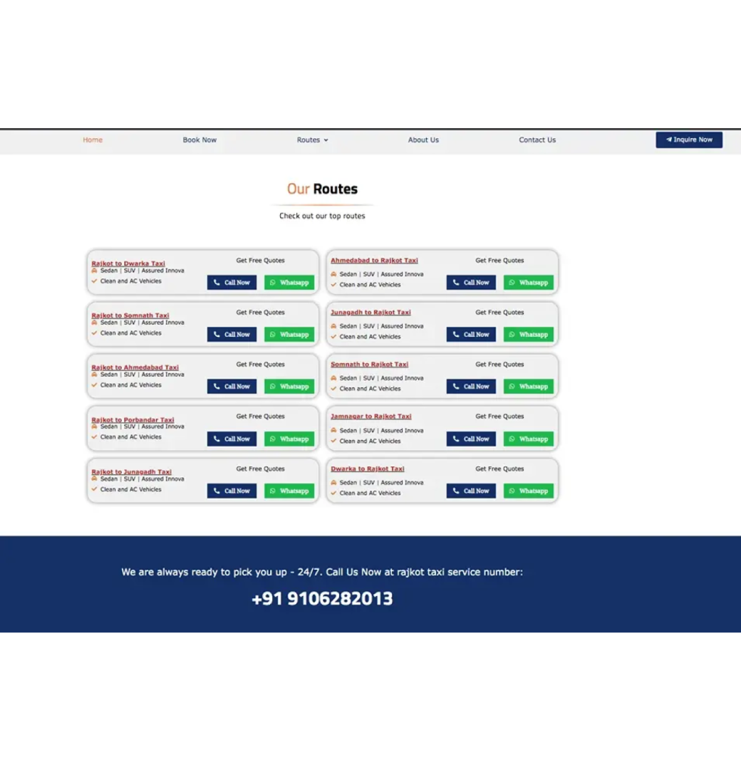 Bajrang Rajkot Taxi - 2/2