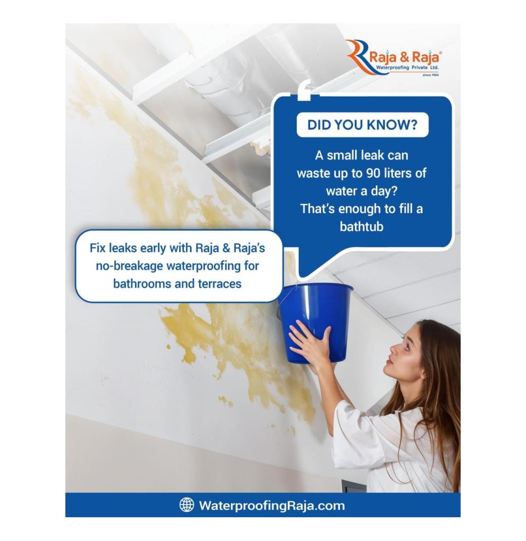 Roof Waterproofing India with High-Performance Protection – Raja & Raja