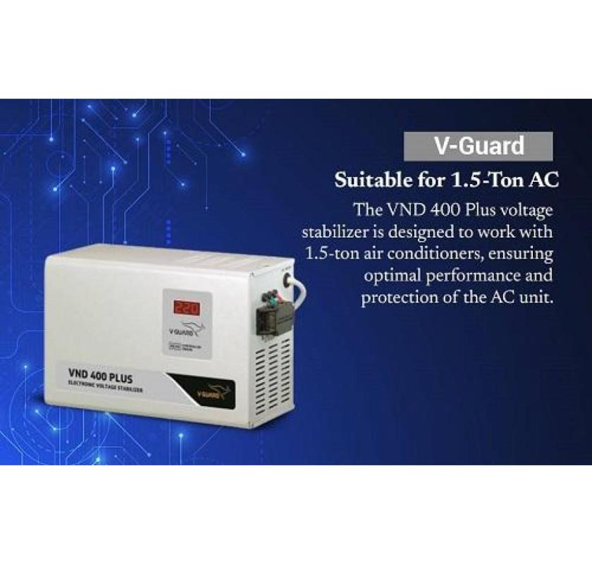 Voltage Stabilizer for Air Conditioners up to 1.5 Ton – Auto Restart
